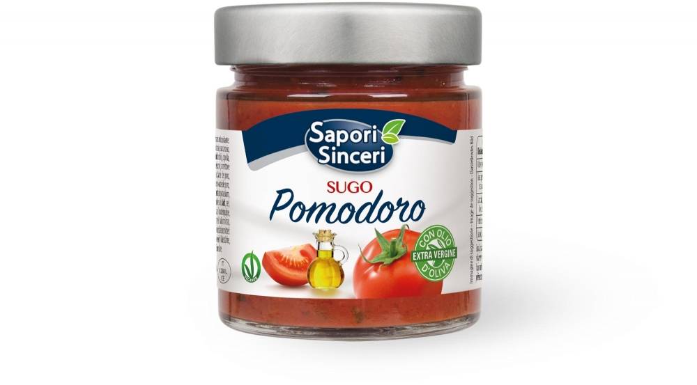 Tomatensugo mit Olivenöl Extra Vergine