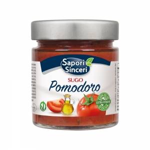 Salsa de tomate con aceite de oliva virgen extra