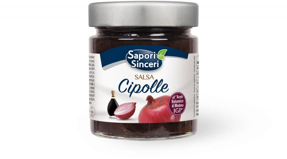 Salsa de cebolla con aceto balsámico de Módena IGP