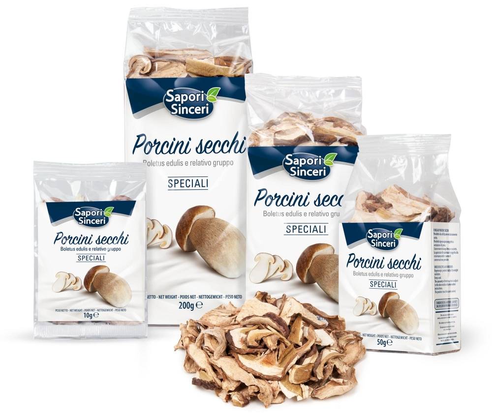 Setas porcini secas «Speciali»